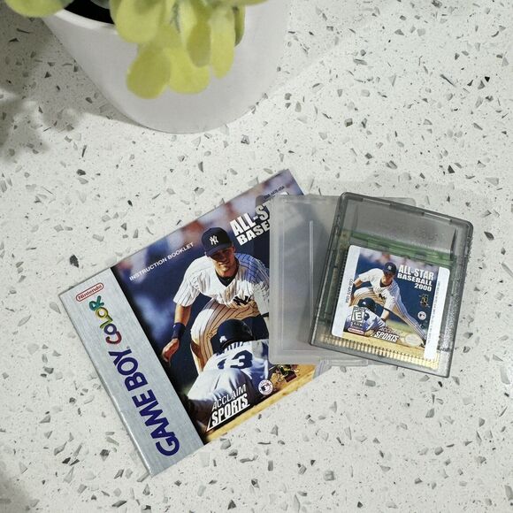 All-Star Baseball 2000 (Nintendo Game Boy Color, 1999) Y2K - Picture 2 of 2